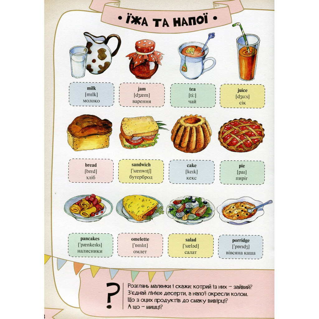 Книга Моя перша 1000 англійських слів Vivat (9786176901259) - зображення 8