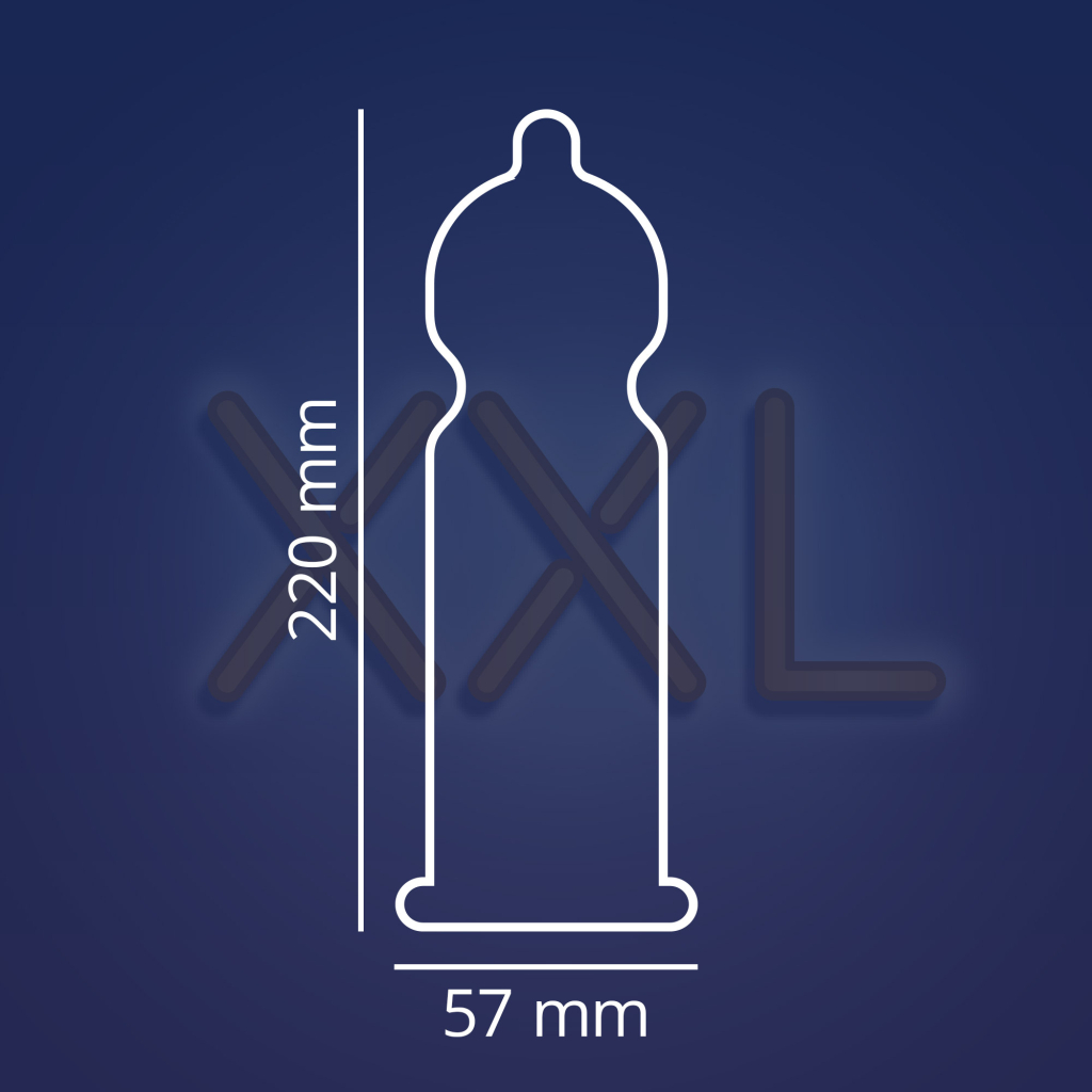 Презервативи Contex Extra Large збільшеного розміру з силіконовою змазкою 3 шт. (5060040300077) - зображення 4