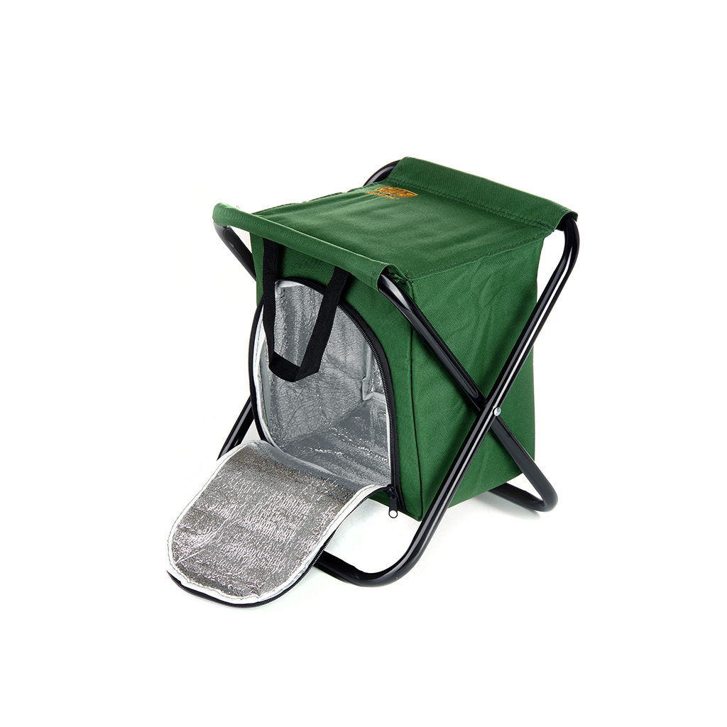 Стілець складаний СИЛА 27х32х33 см сталевий каркас D16mm з термосумкою (960767) - зображення 3