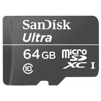 Карта пам'яті SanDisk 64GB microSDXC Class 10 UHS-I (SDSDQL-064G-G35) - зображення 1