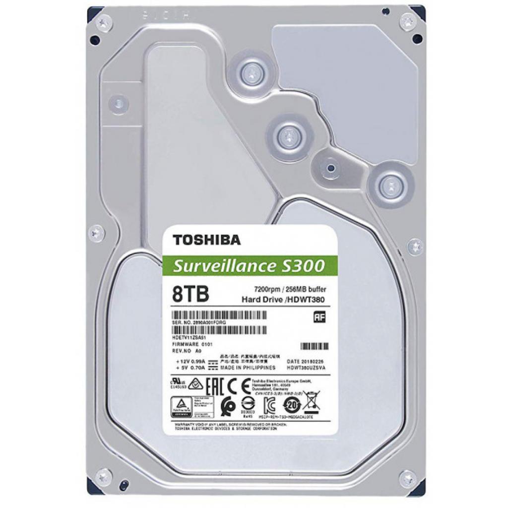 Жорсткий диск 3.5" 8TB Toshiba (HDWT380UZSVA) - зображення 2