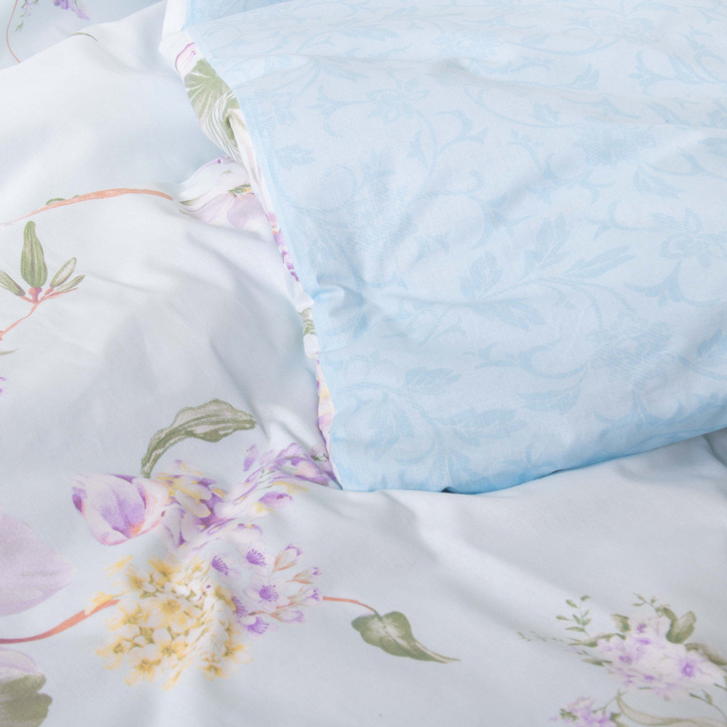 Постільна білизна Isleep 22187 ранфорс полуторна (22187_pl_isleep) - зображення 10