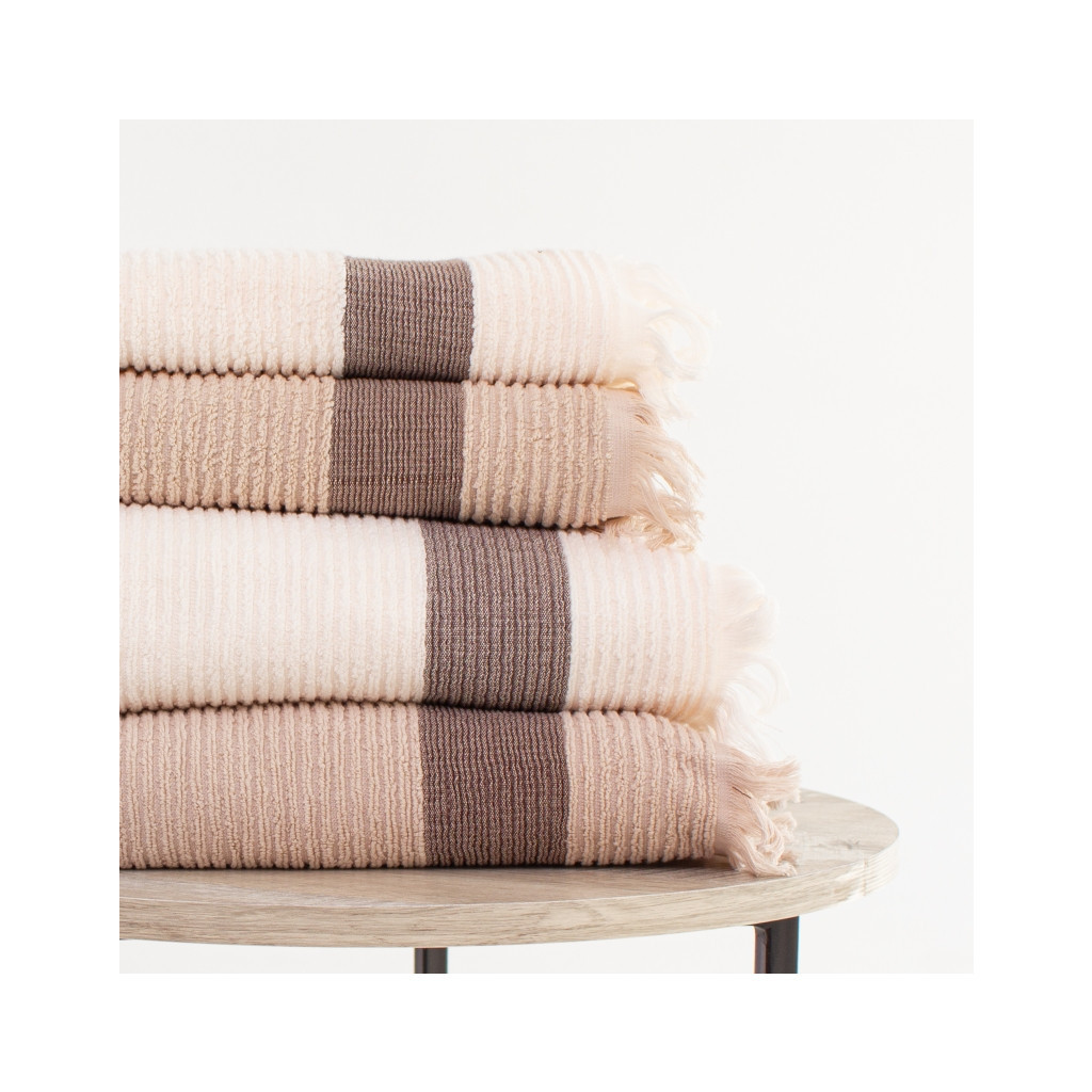 Рушник MirSon Набір лазневих №111 Elite Luxury Day 4 шт (2200005613351) - зображення 3