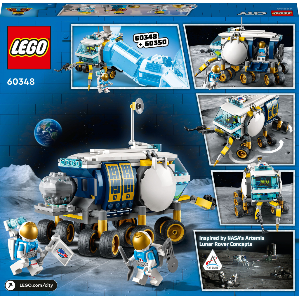 Конструктор LEGO City Space Місяць 275 деталей (60348) - зображення 7