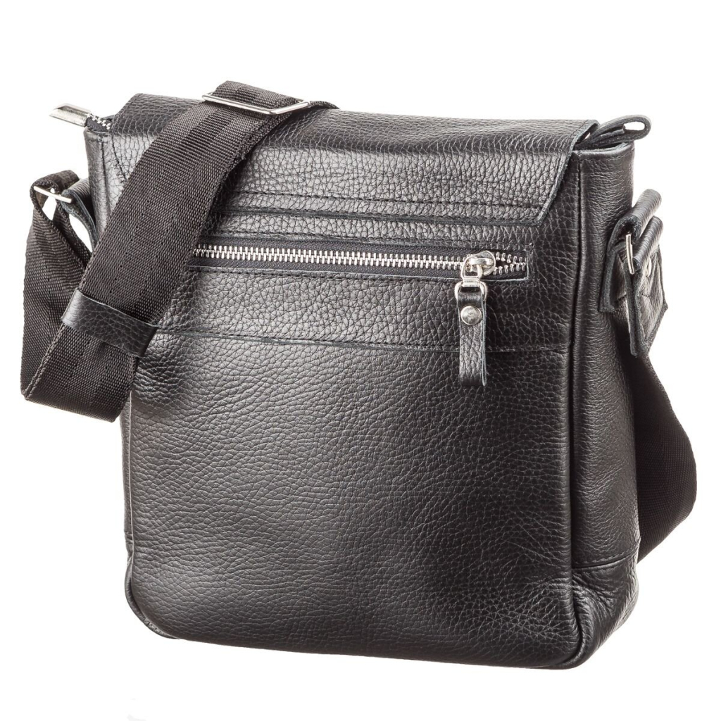 Сумка Shvigel З натуральної шкіри Чорна (11081) - зображення 2