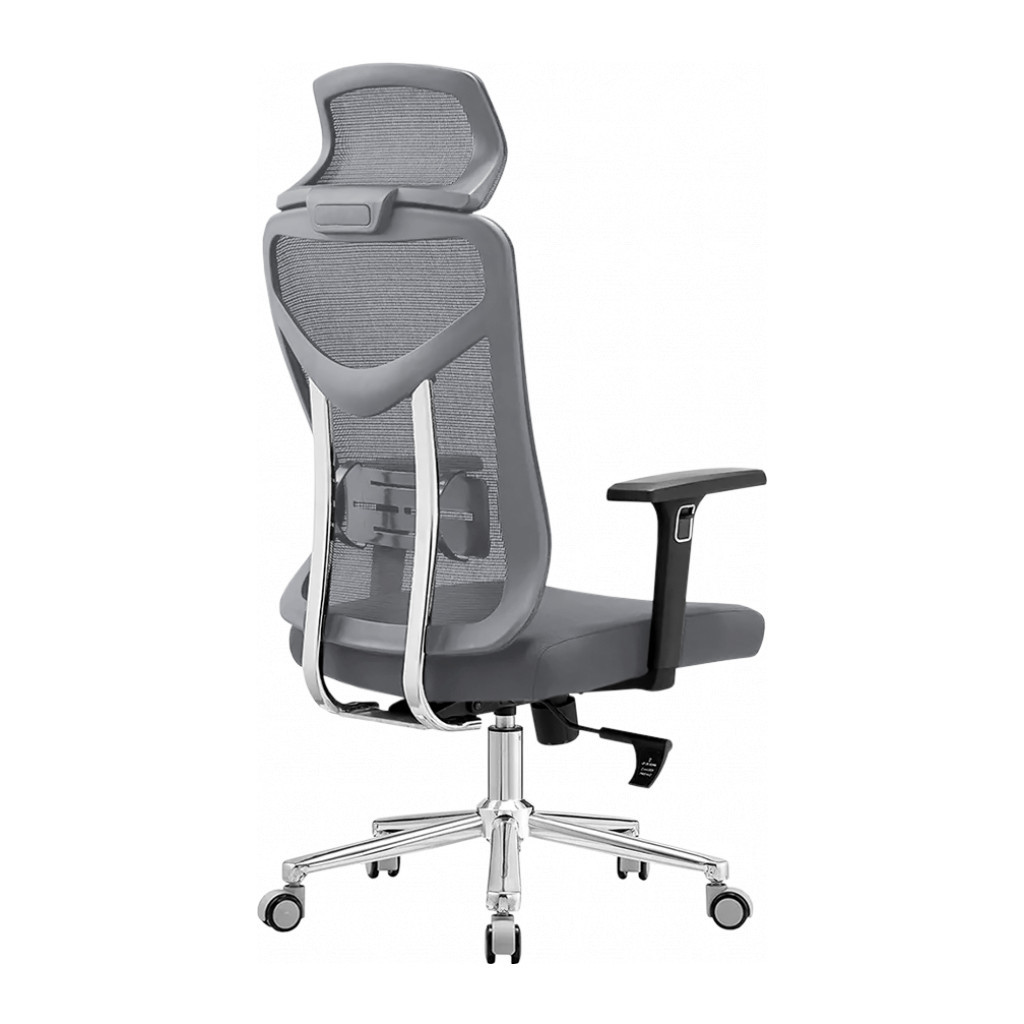 Офісне крісло GT Racer B-912A-S Gray - зображення 4