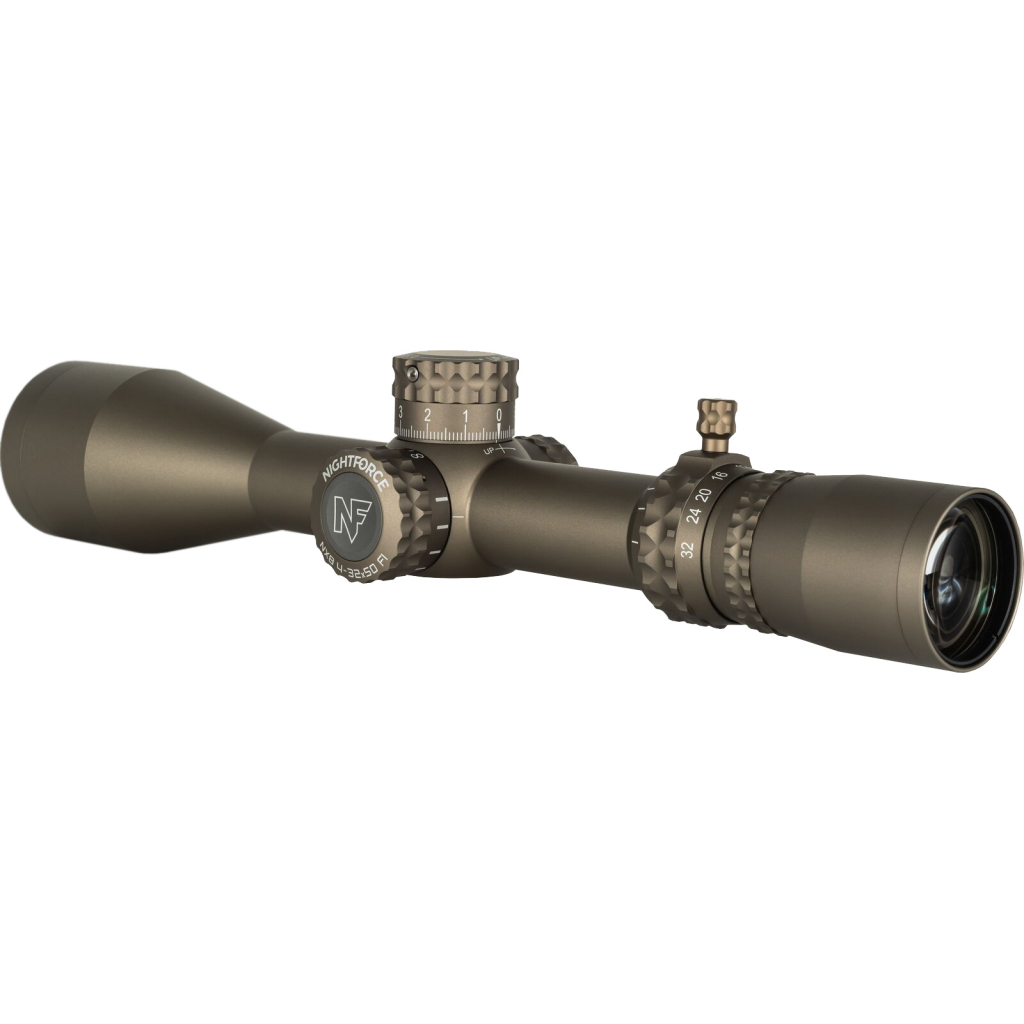 Оптичний приціл Nightforce NX8 4-32x50 F1 ZeroS. Сітка Mil-XT з підсвічуванням Dark Earth (C667) - зображення 2