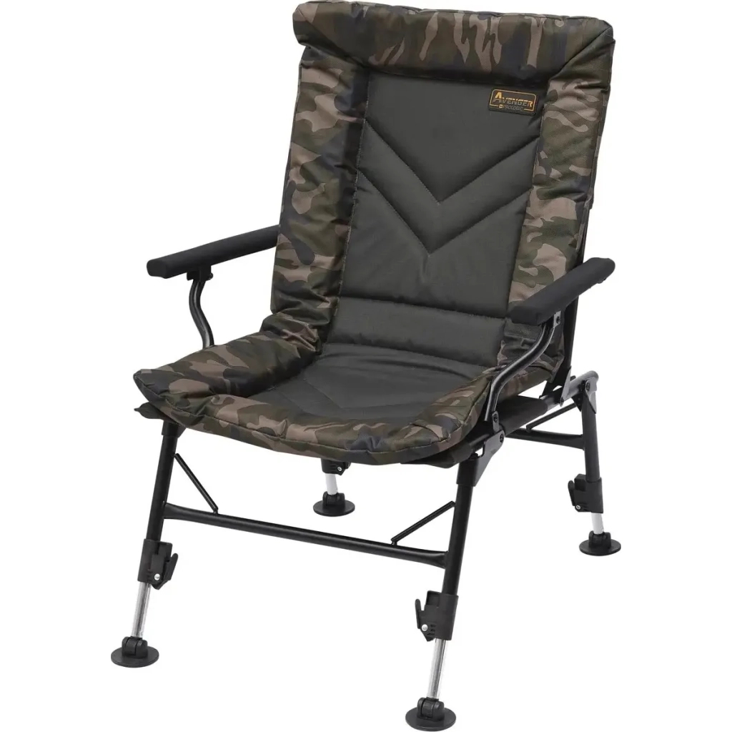Крісло складане Prologic Avenger Comfort Camo Chair W/Armrests & Covers (1846.15.47) - зображення 1