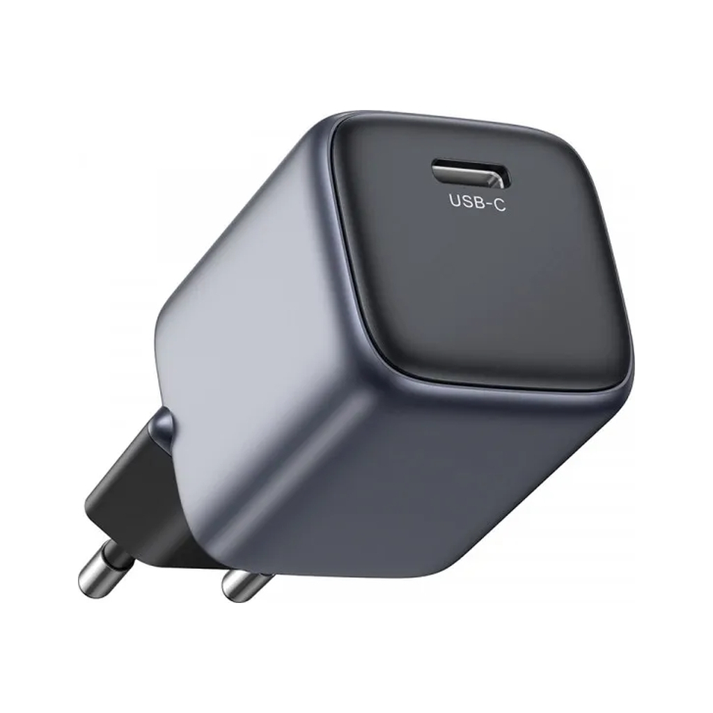Зарядний пристрій Ugreen 1xUSB 30W (USB-C) Gan PD Nexode Mini + PD cable Grey CD319 (25257) - зображення 3