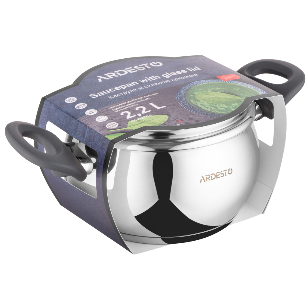 Каструля Ardesto Gemini Cremona 2.2 л (AR4322GA) - зображення 4