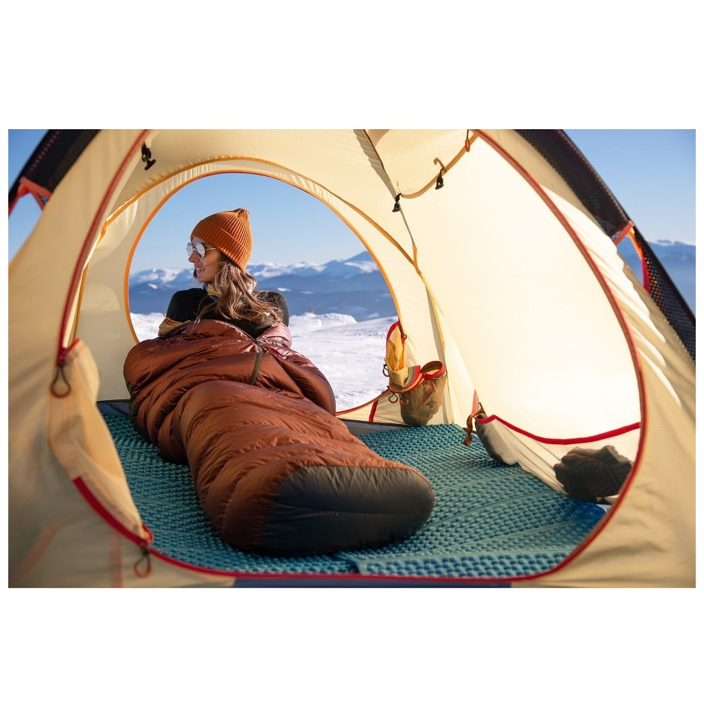 Спальний мішок Turbat Kuk пуховий 700 legion blue/dark cheddar 185 см (012.005.0367) - зображення 5