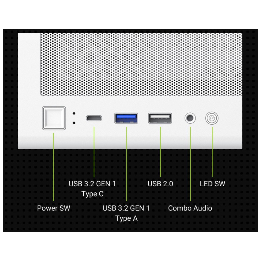 Корпус для ПК Gamemax AERIS 330 MW - зображення 8