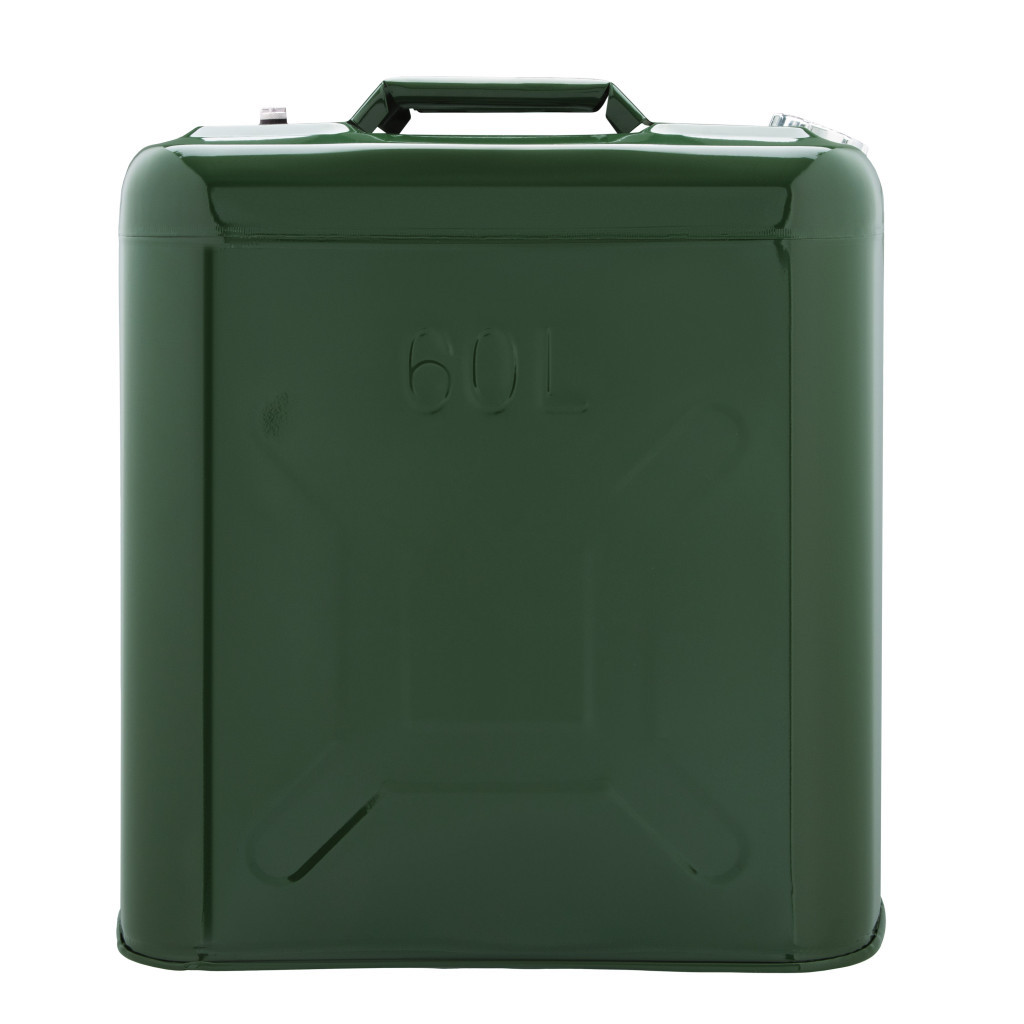 Каністра автомобільна Neo Tools 60л метал 0.8мм, 6.5кг (2E-JCM60S) - зображення 3