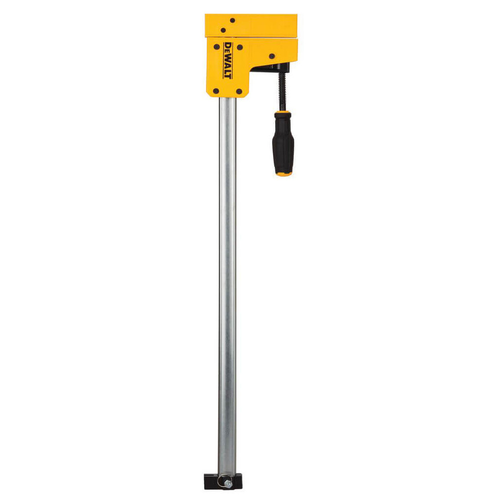 Струбцина DeWALT рейкова паралельна, 600мм, тиск 675 кг (DWHT83831-1) - зображення 1