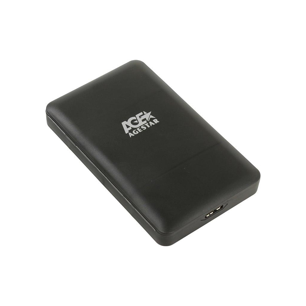 Кишеня зовнішня AgeStar 3UBCP3 (black) - зображення 1