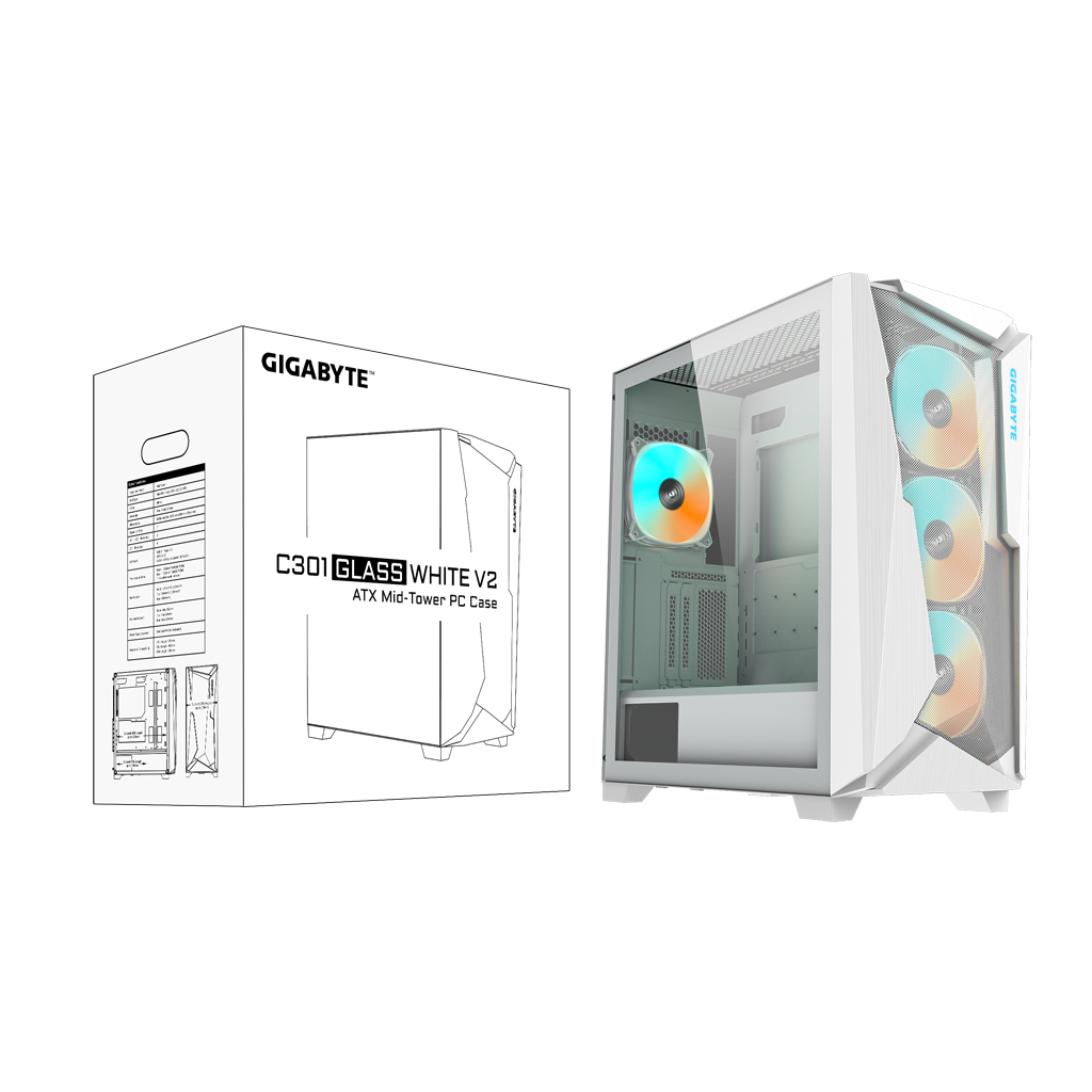 Корпус GIGABYTE C301GW V2 - зображення 8