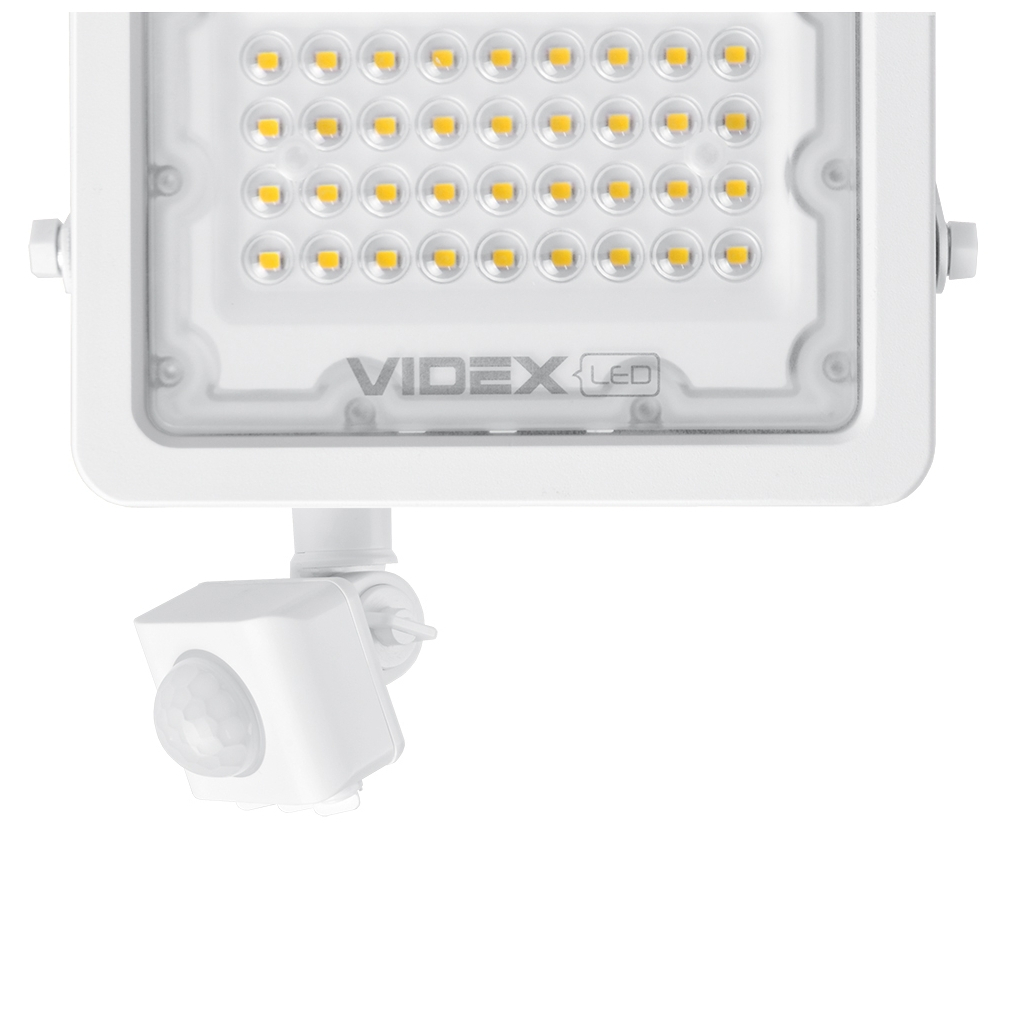 Прожектор Videx LED 30W 5000K з датчиком руху (VL-F2e305W-S) - зображення 3