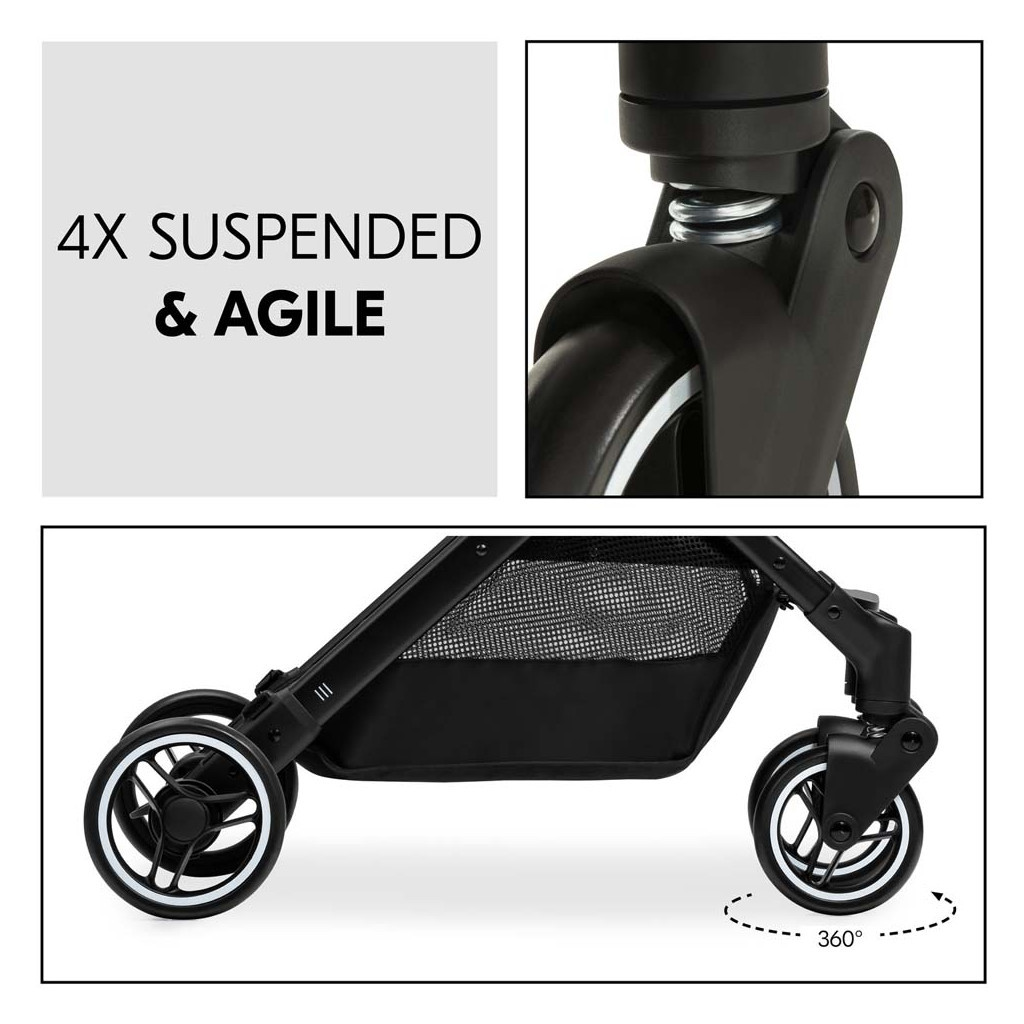 Коляска Hauck Travel N Care Disney 100 Black + органайзер (16023-7) - зображення 5