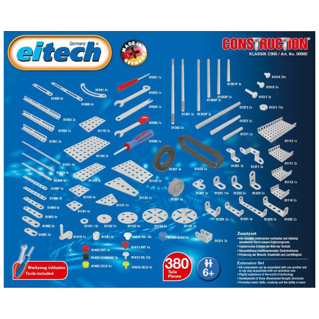 Конструктор Eitech Набір розширення (С900) - зображення 3
