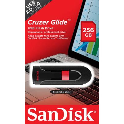USB флеш накопичувач SanDisk 256GB Cruzer Glide USB 3.0 (SDCZ60-256G-B35) - зображення 5