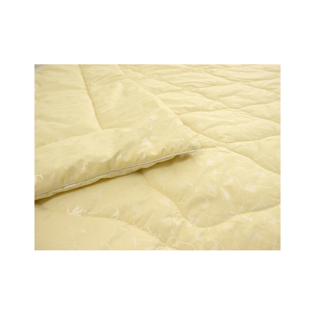 Ковдра Руно вовняна Ніжність молочна літо 200х220 (322.29ШНУ_Молочний вензель) - зображення 7