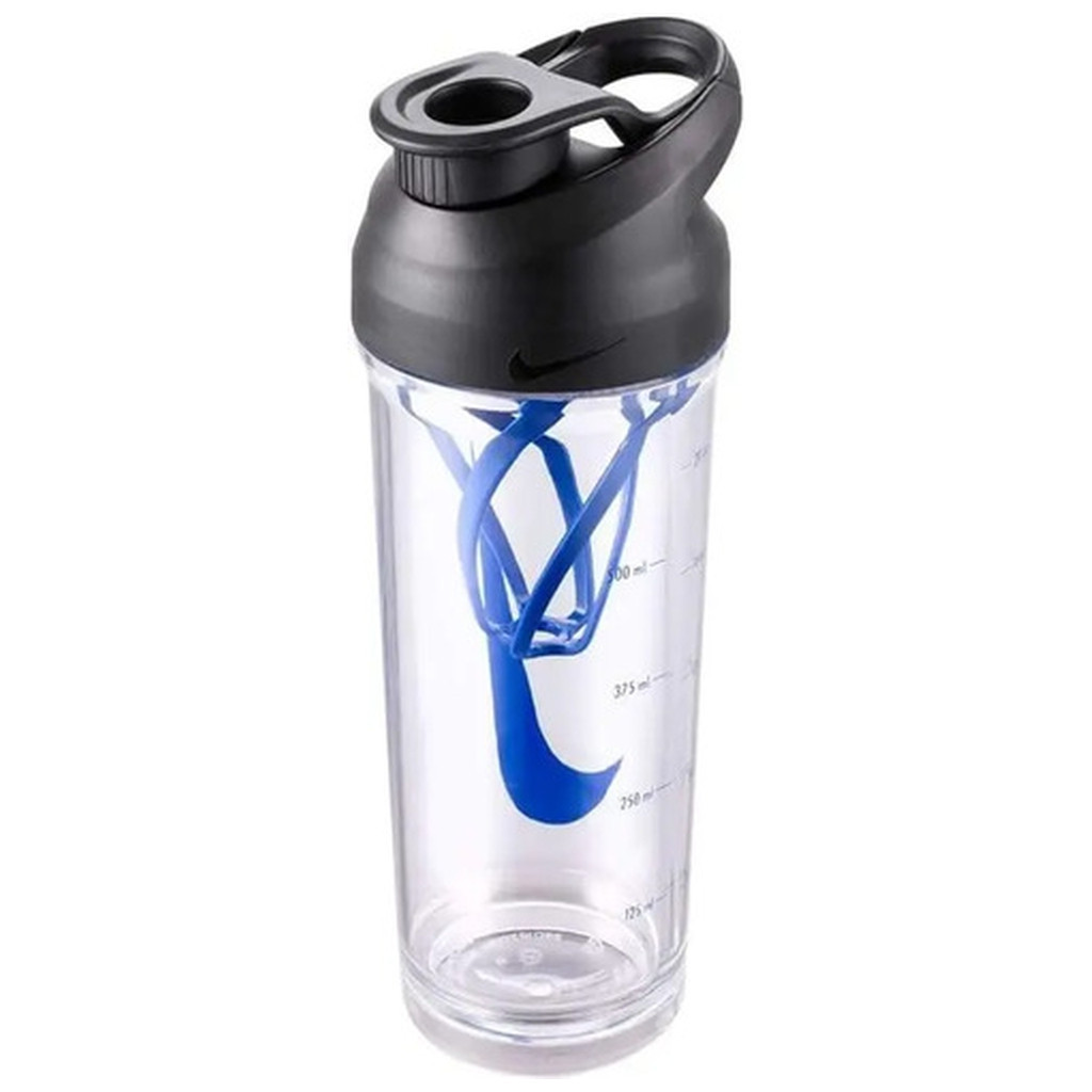 Пляшка для води Nike TR Recharge Shaker Bottle 2.0 24 OZ чорний, синій 709 мл N.101.0724.913.24 (887791762313) - зображення 2