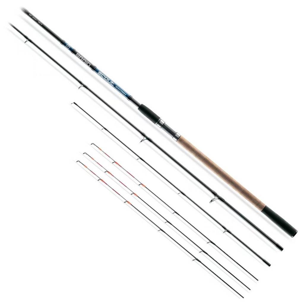 Вудилище Brain fishing Scout 3.90m max 90g Black EVA (1858.47.07) - зображення 1