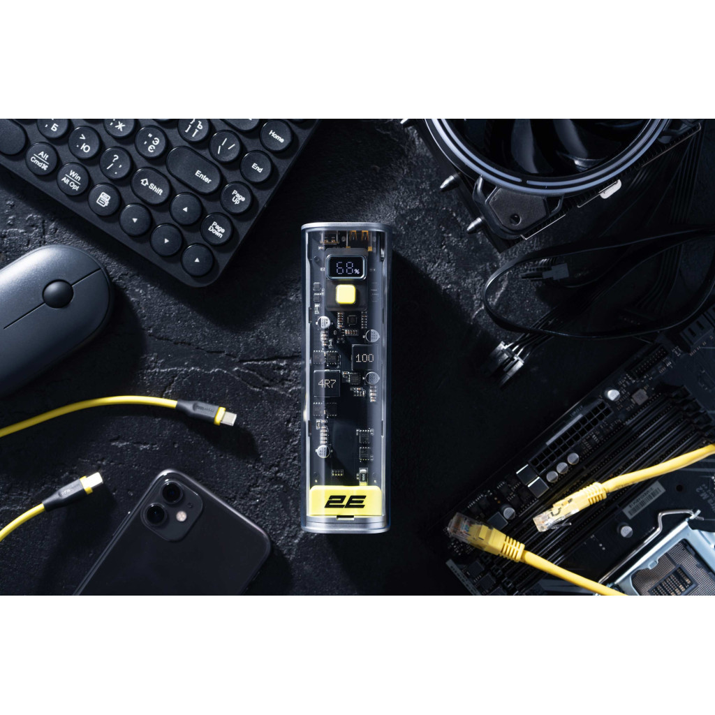 Батарея універсальна 2E Сrystal 24000mAh 100W (2E-PB7200PD) - зображення 22