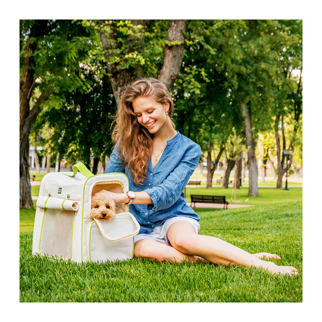 Переноска для тварин WAUDOG Relax Eco 42х34х27 см для котів та дрібних порід собак до 8 кг (9986) - изображение 5