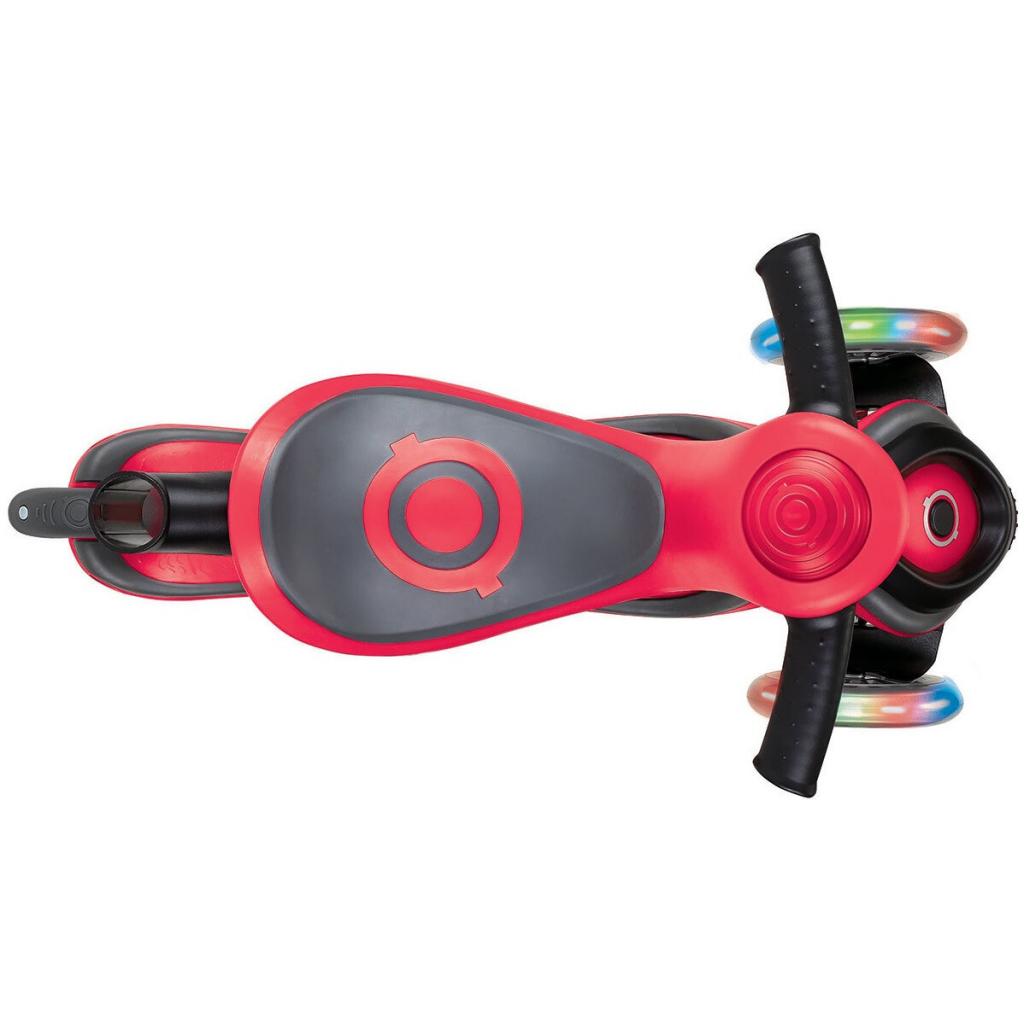 Самокат Globber Go up comfort lights 5 в 1 червоний з підсвічуванням (459-102-2) - зображення 3
