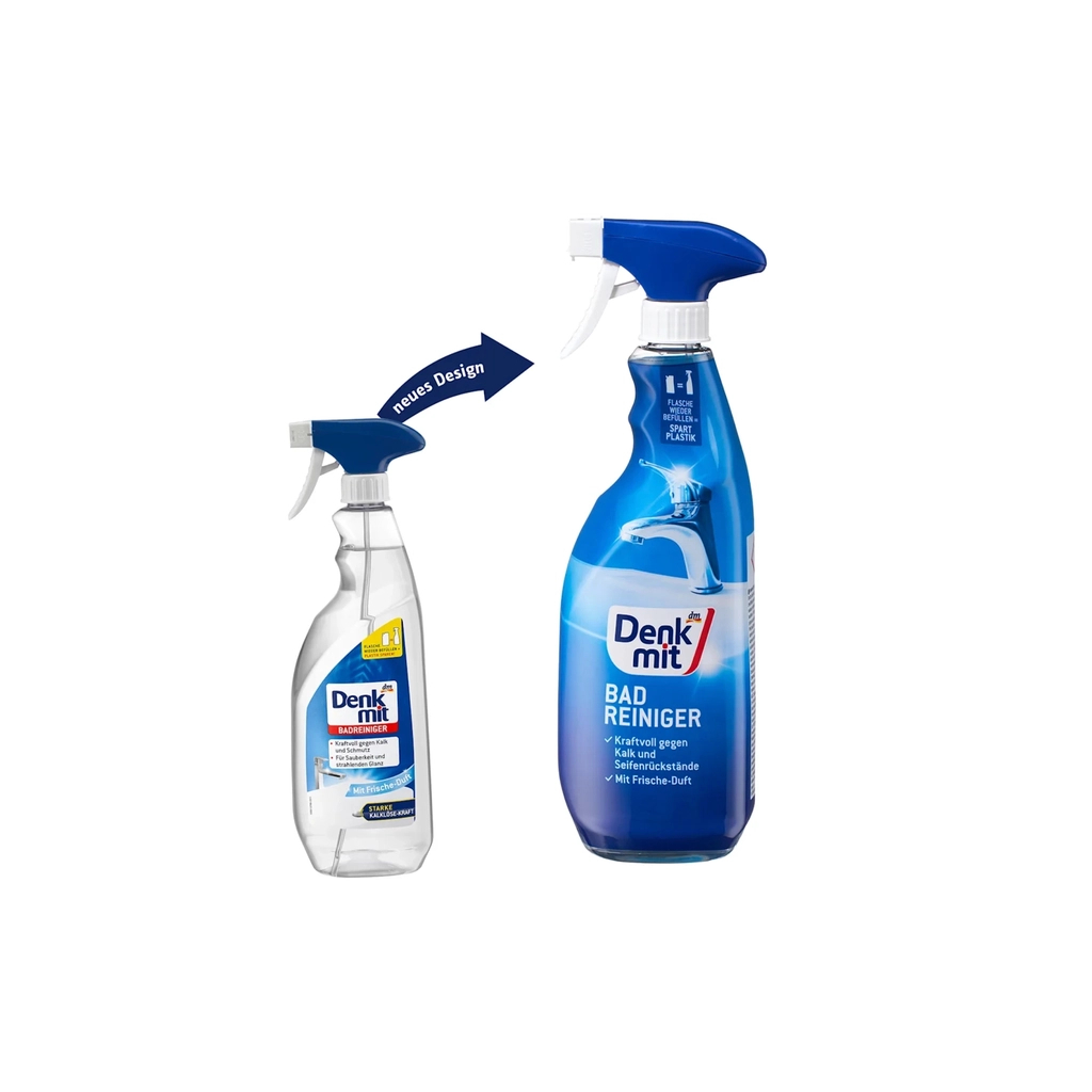 Спрей для чищення ванн DenkMit Bad Reiniger 1 л (4066447790757) - изображение 3