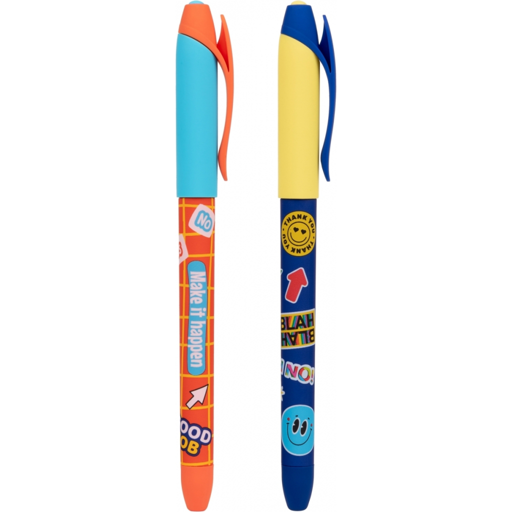 Ручка кулькова Yes Sticky mood: Hug 0,7 мм синя (412129) - зображення 2