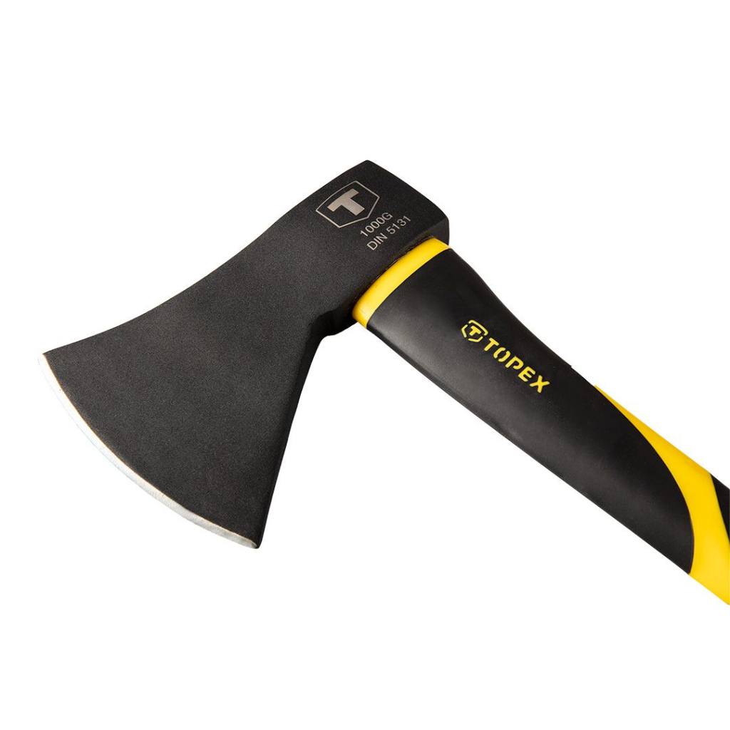 Сокира Topex рукоятка скловолокно 45см 1000г (05A222) - зображення 2