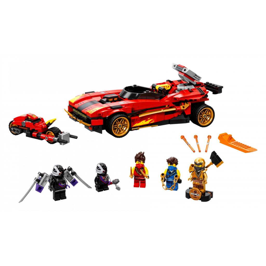 Конструктор LEGO Ninjago Переслідувач ніндзя X-1 (71737) - зображення 2