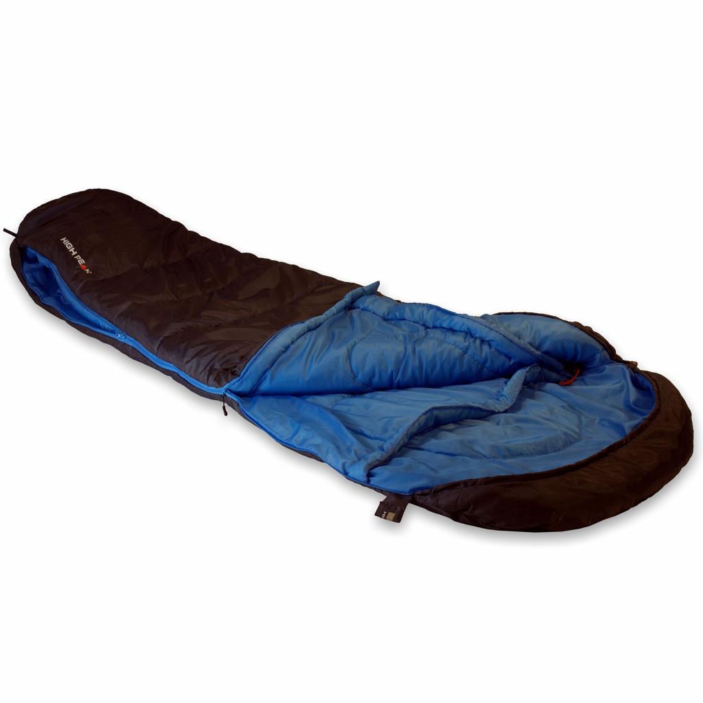 Спальний мішок High Peak TR 300 0C Anthra/Blue Left (928924) - зображення 2