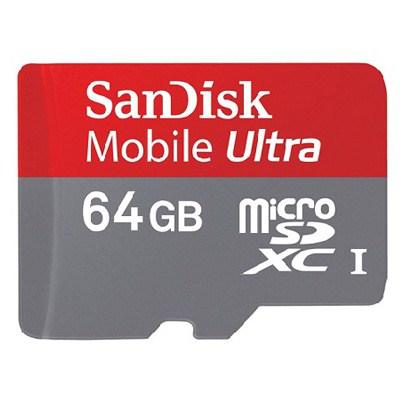 Карта пам'яті SanDisk 64Gb miсroSDXC Ultra class 6 (SDSDQY-064G-U46A) - зображення 1