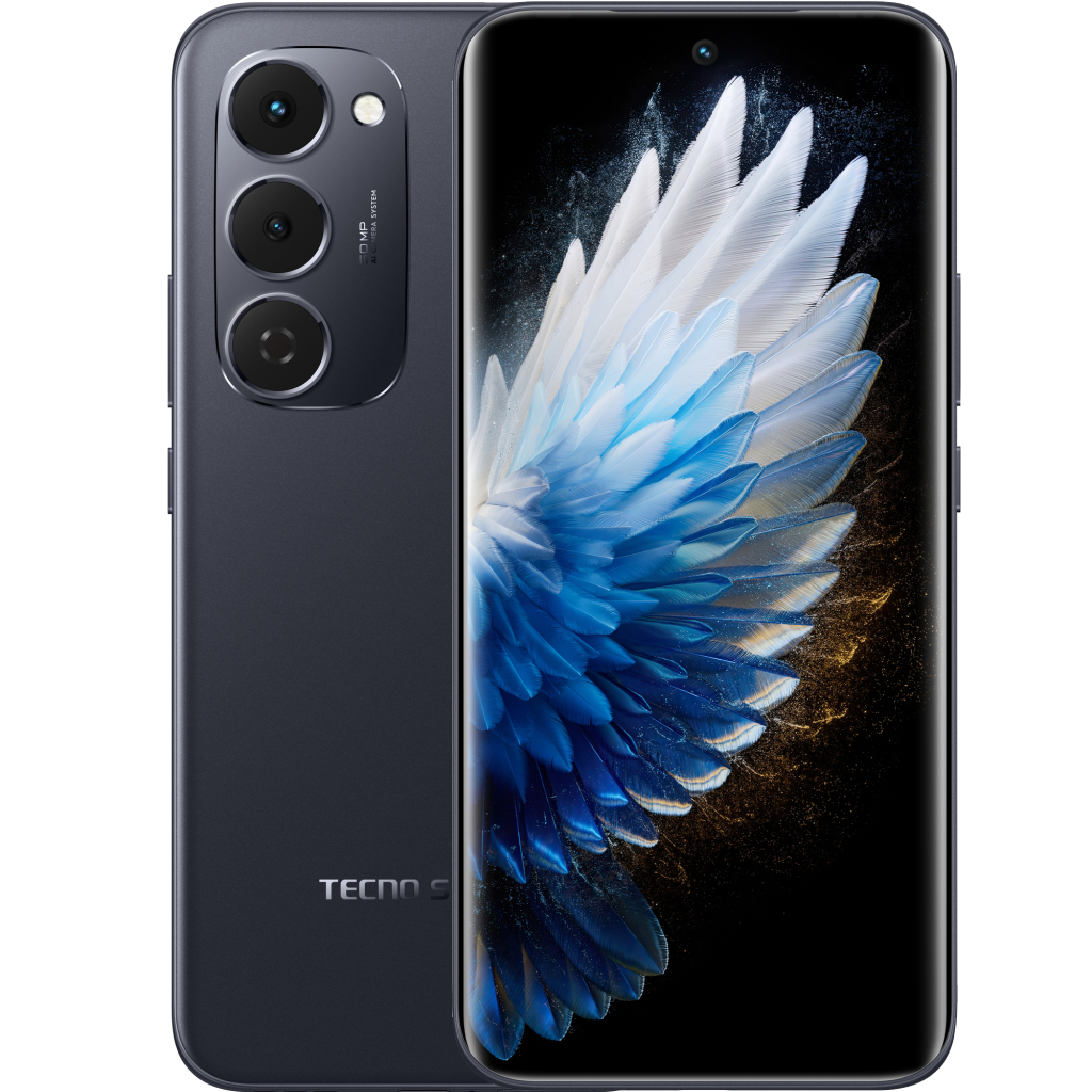 Мобільний телефон Tecno Spark 40 Pro+ 8/256Gb Nebula Black (4894947096334) - зображення 1