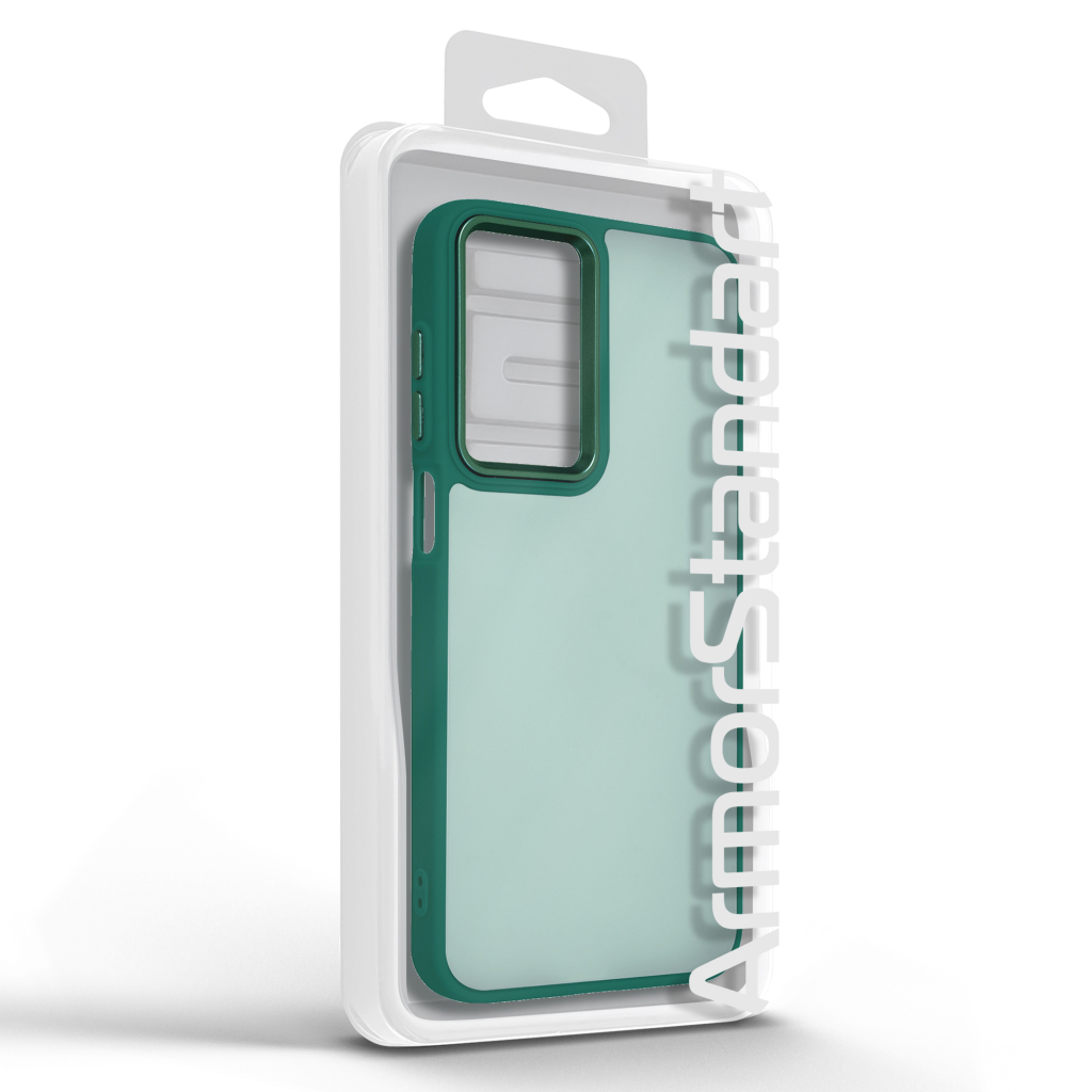 Чохол до мобільного телефона Armorstandart Frame Samsung A26 5G Dark Green (ARM84807) - зображення 3