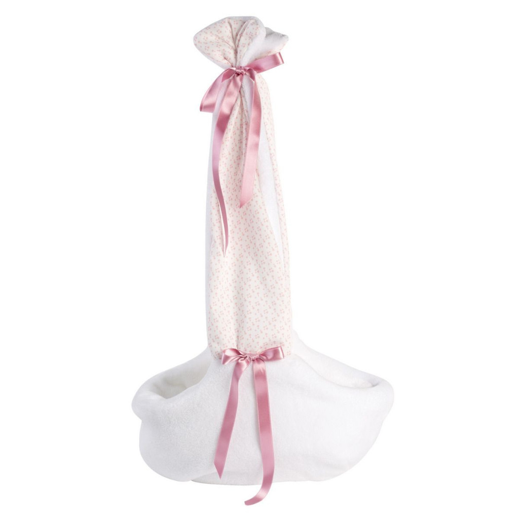 Пупс Llorens Mimi sonrisas capazo ciguena rosa, 42 см (74006) - зображення 7