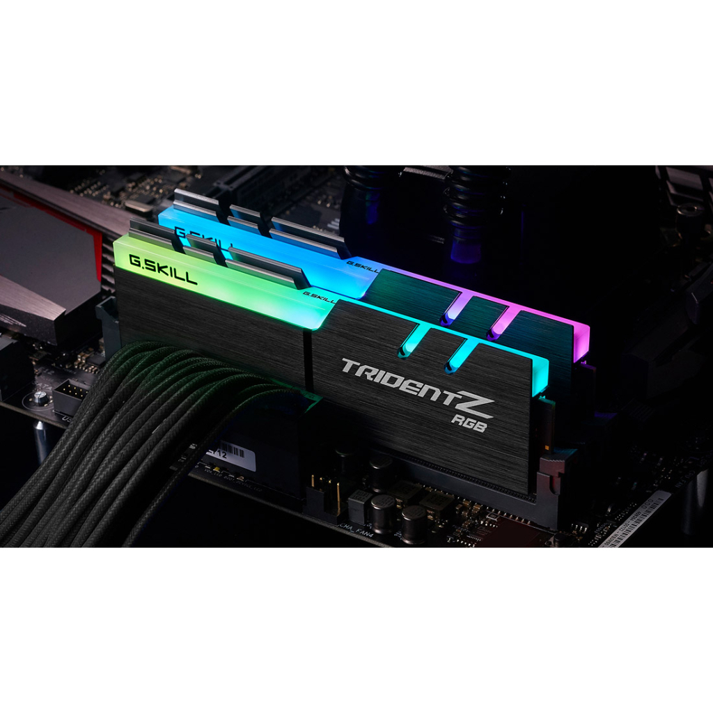 Модуль пам'яті для комп'ютера DDR4 64GB (2x32GB) 4400 MHz Trident Z RGB G.Skill (F4-4400C19D-64GTZR) - зображення 3