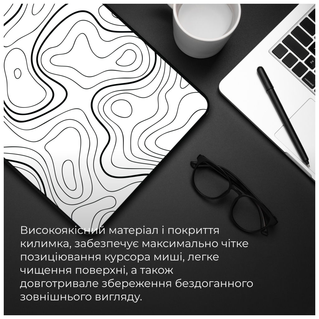 Килимок для мишки GamePro MP145AW White (MP145AW) - изображение 8