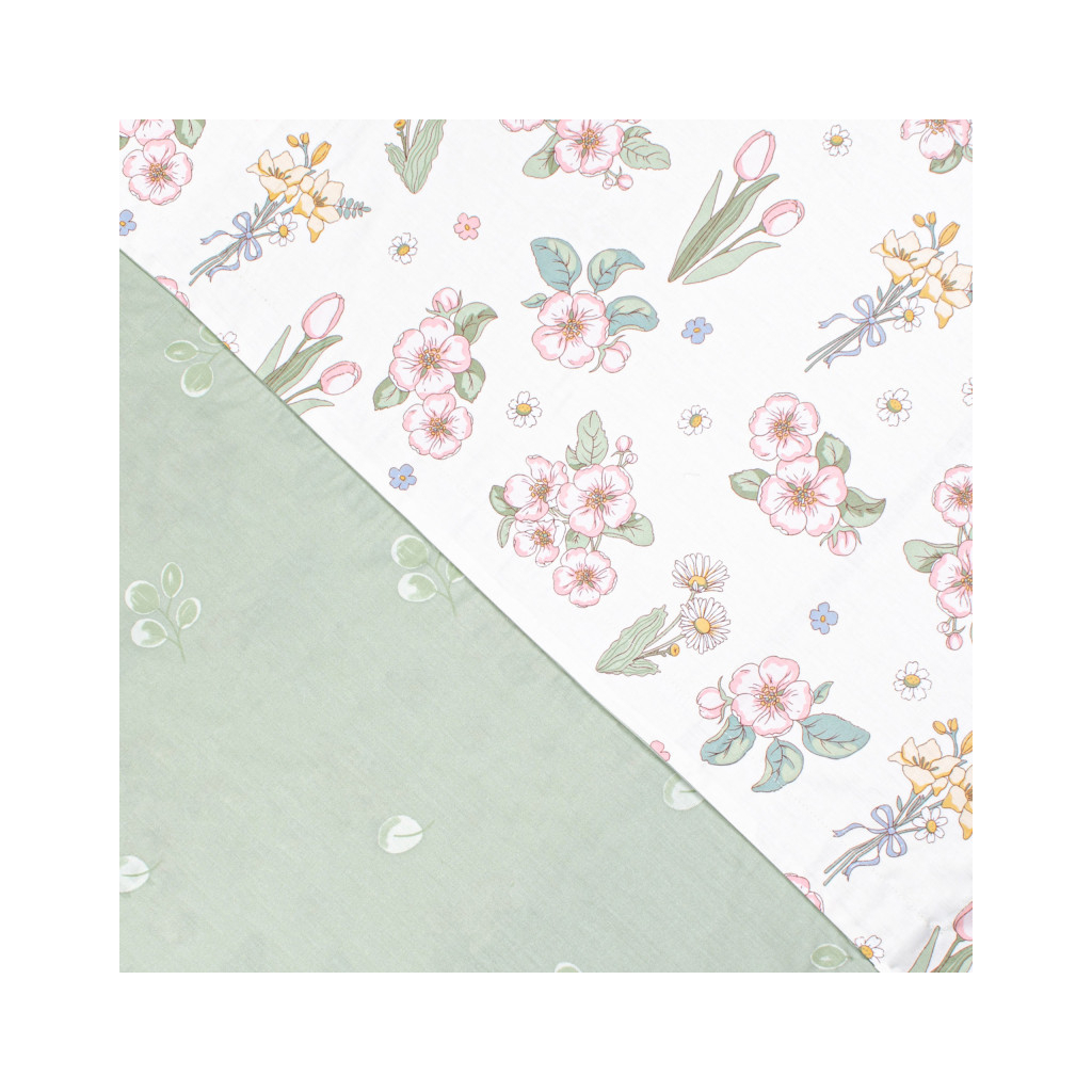 Постільна білизна Home Line Сатин Твіл Ведмежата та зайчата на галявині полуторний (176088) - зображення 3