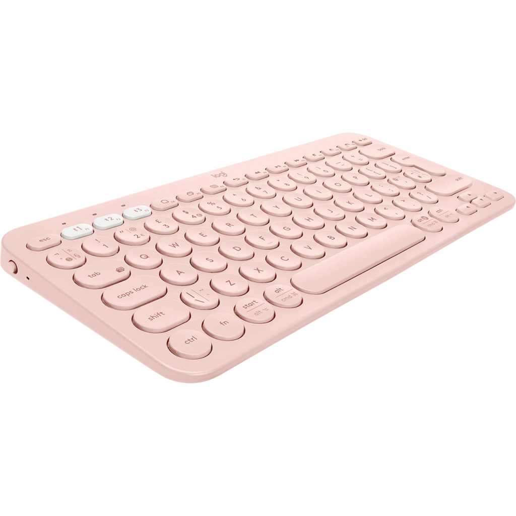 Клавіатура Logitech K380s Multi-Device Bluetooth UA Rose (920-011853) - зображення 2