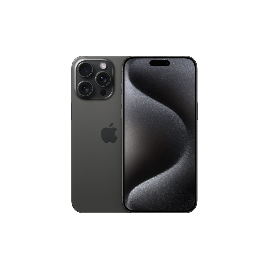 Мобільний телефон Apple iPhone 15 Pro 1TB Black Titanium (MTVC3) - зображення 1