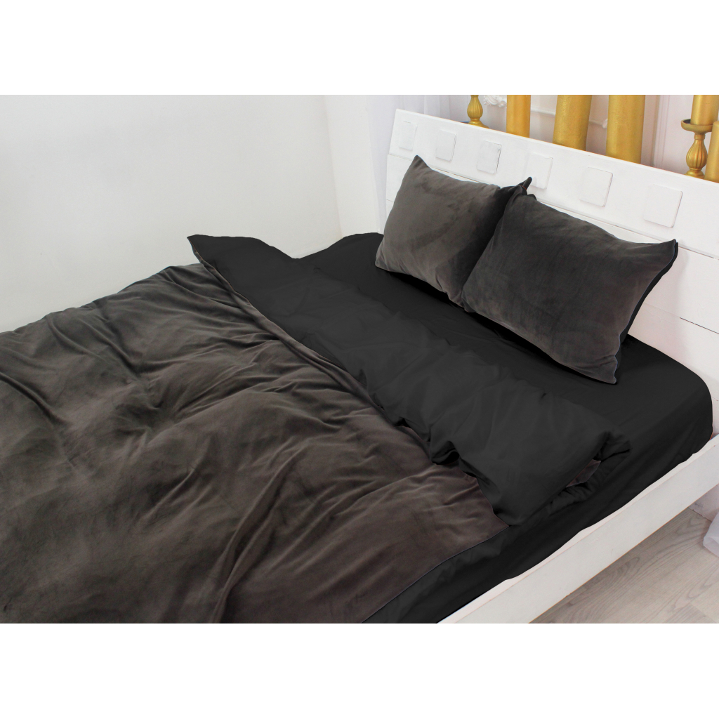 Постільна білизна MirSon Велюр Winter Delicate 28-0072 Girasole King Size (2200004038018) - зображення 2