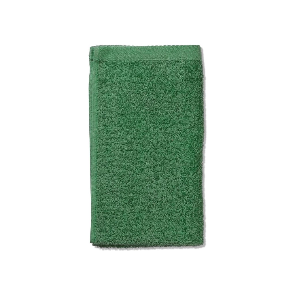 Рушник Kela махровий Ladessa, зелене листя, 30х50 см (24593) (00000026450) - зображення 1