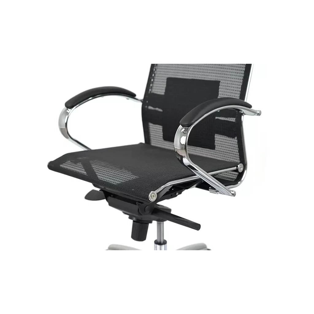 Офісне крісло Аклас Сакура Net MB Черный (Черный) (00146350) - зображення 6
