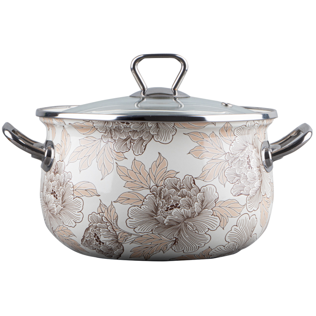 Каструля Gusto "Срібні етюди" Premium 16 см 2,1 л (GT-T-116-SE) - зображення 1