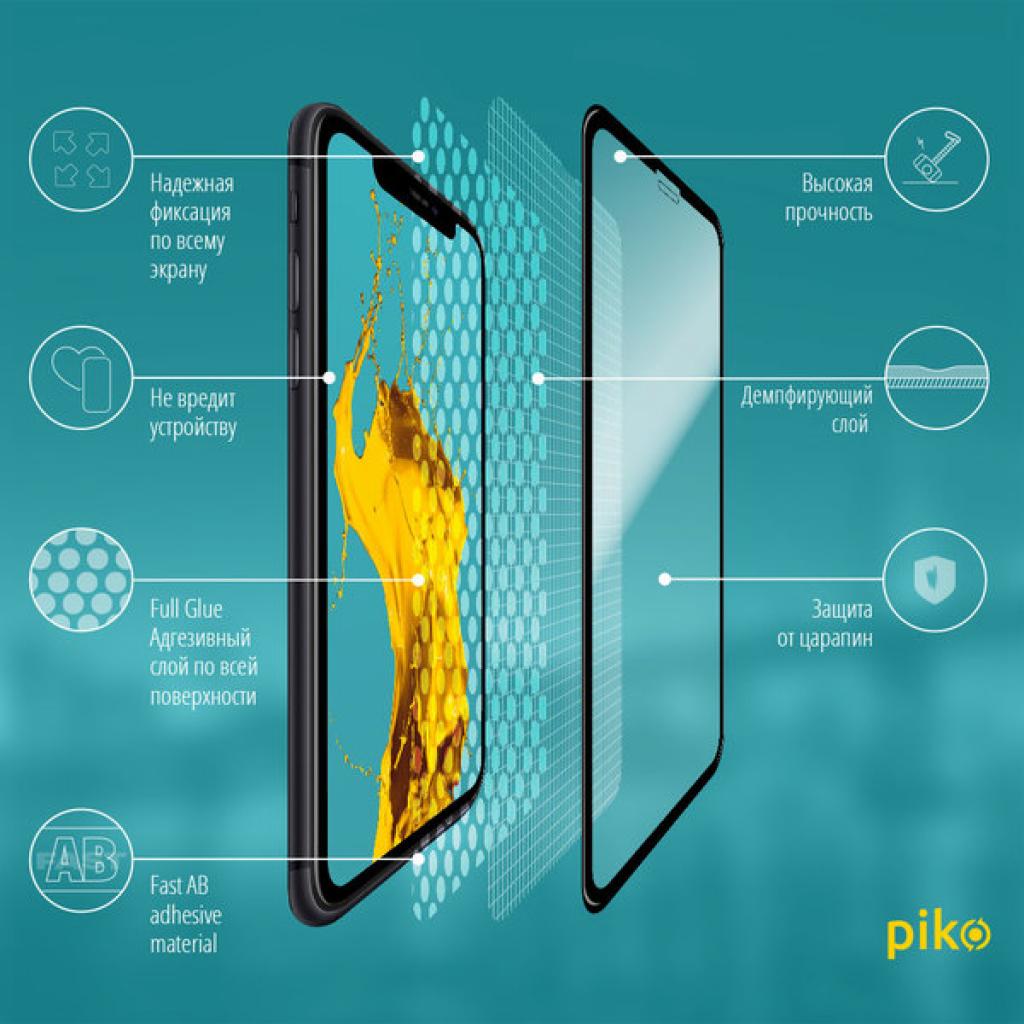 Скло захисне Piko Full Glue iPhone XR/11 black (1283126487330) - зображення 3