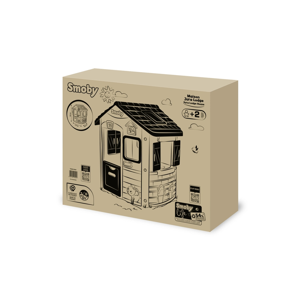 Ігровий будиночок Smoby Life "Нео" лісника зі ставнями (7600810504) - зображення 5